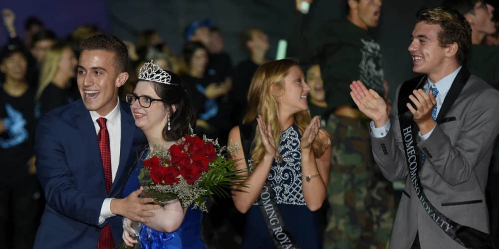 Homecoming queen dream comes true for Riley McCoy